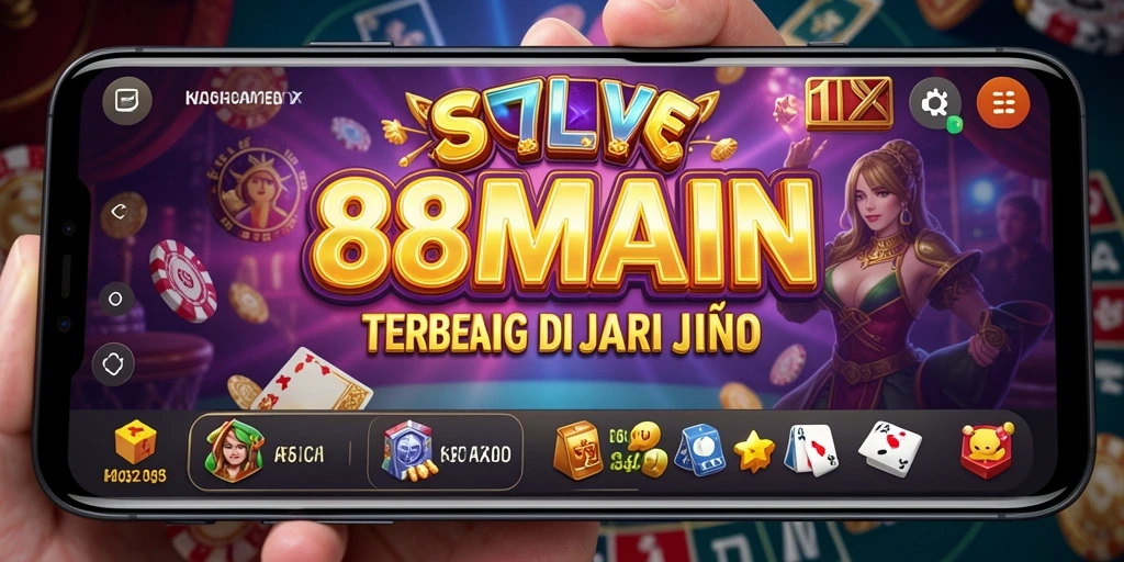 Screenshot menunjukkan gameplay kasino yang penuh aksi dan seru.