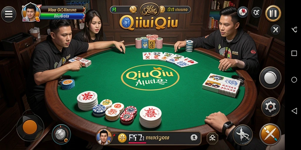 Tampilan gameplay F32 yang menarik dengan suasana QiuQiu.