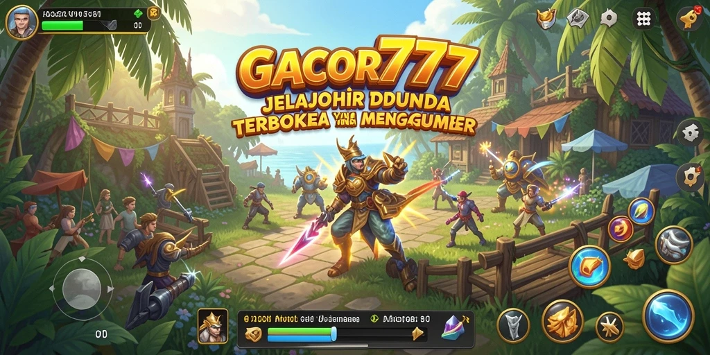 Tampilan gameplay GACOR777 yang menakjubkan dalam dunia terbuka.