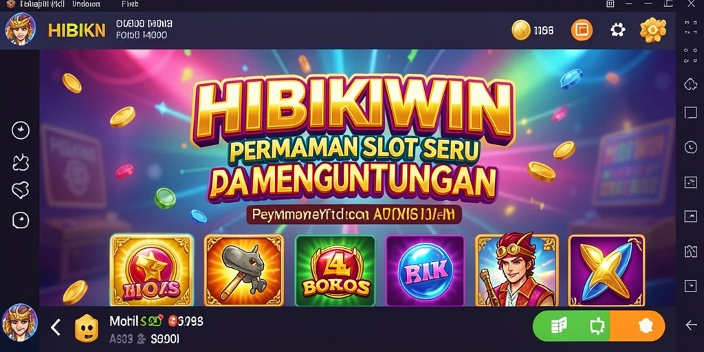 Gameplay Slot HIBIKIWIN yang penuh warna dan menarik.