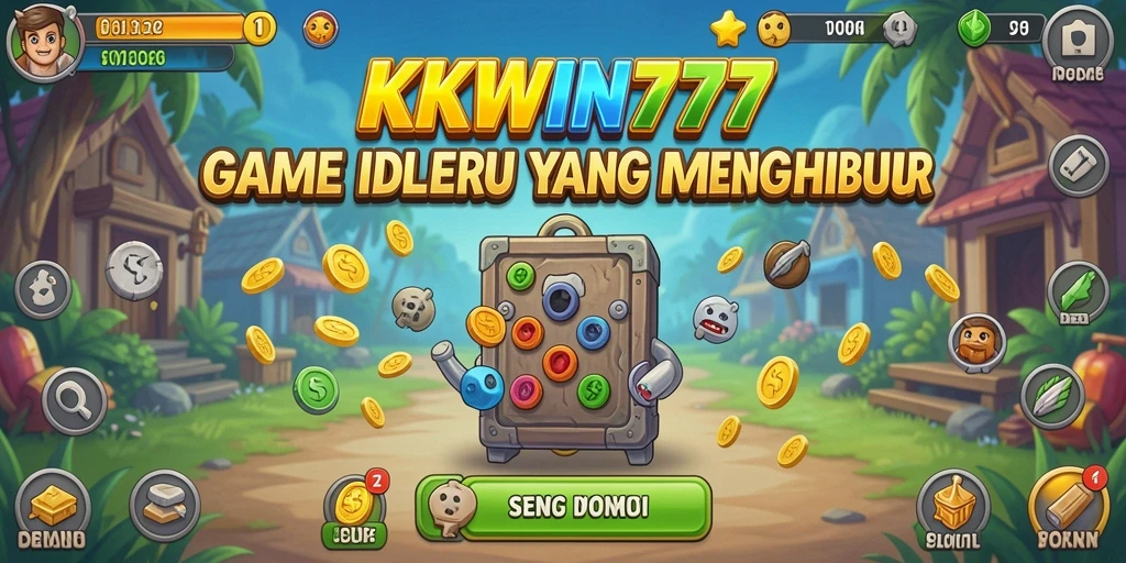 Tampilan menarik dari gameplay KKWIN777 dengan elemen Idle yang seru.