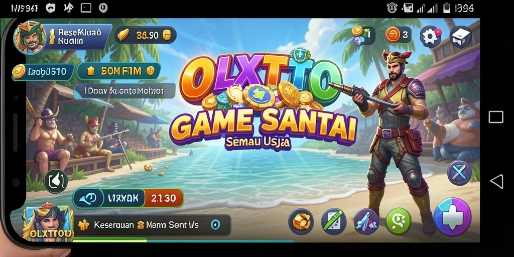 Tangkapan layar OLXTOTO menampilkan gameplay santai yang seru dan menghibur.
