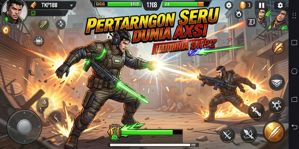 Gameplay menegangkan dalam TKP188 yang penuh aksi.